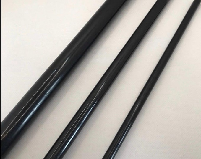 Set of 3 Acetal Impact Play Canes PVC Wrapped, 8mm, 12mm and 20mm