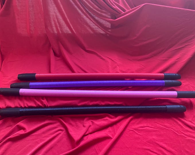 Acrylic Cane, Nylon Thread Wrapped 460mm length PVC Wrapped Ends