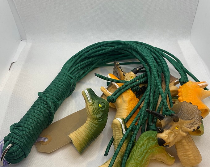 Dinosaur Paracord Flogger