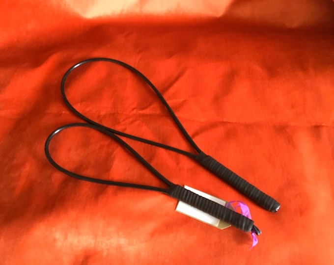 Acetal 6mm loop PVC Wrapped, Vegan Friendly