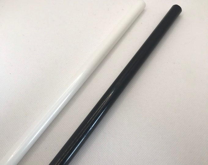 8mm Single Acetal Cane, 500mm length PVC Wrapped, Vegan Friendly