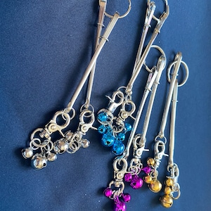 Nipple Clamps with Choice of Bells (Pair)