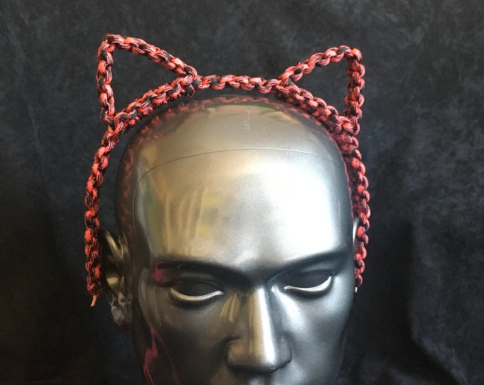 Paracord Cat / Kitten Headbands, Vegan Friendly