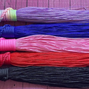 Fouets sensoriels colorés, 18 pouces et 20 pouces, adaptés aux végétaliens