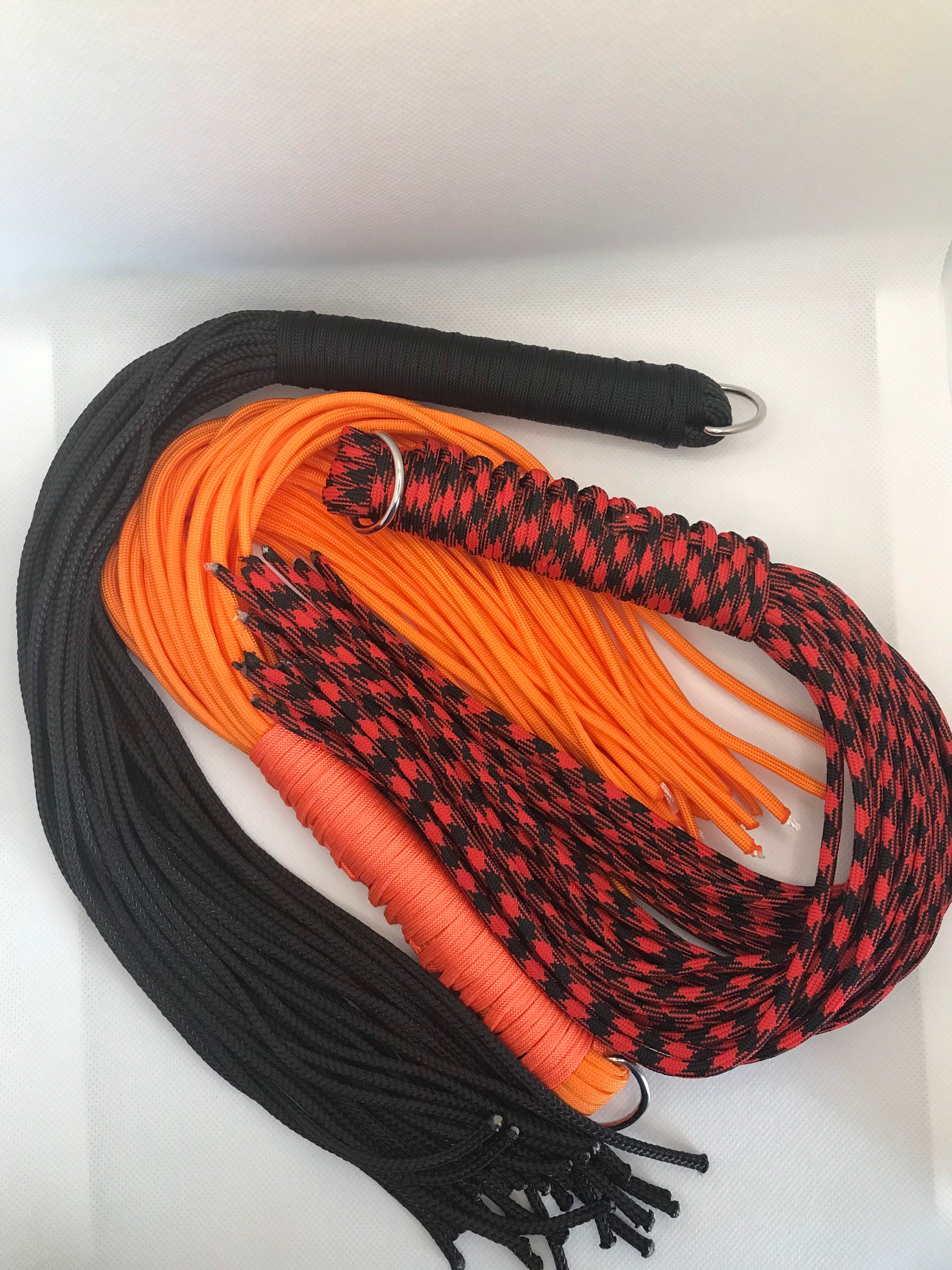 Vegan Paracord Flogger Kit - Make Your Own - Ethical Kink