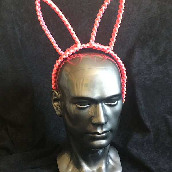 Paracord Rabbit / Bunny Headbands, Vegan Friendly