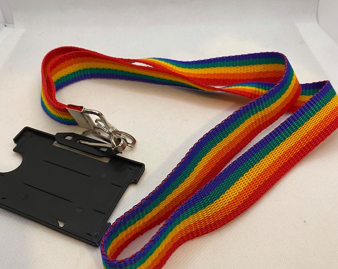 Rainbow Lanyard