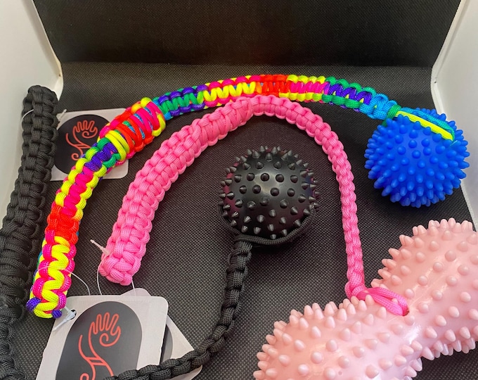 Ball Breaker All Sizes Paracord Flogger