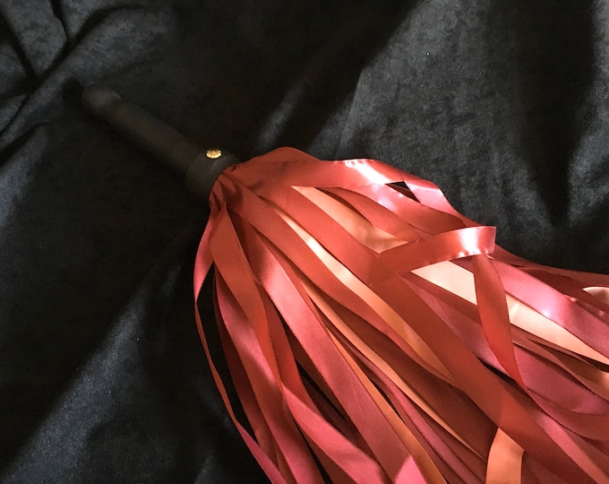 Ribbon & Latex Flogger Various colours, Vegan Friendly