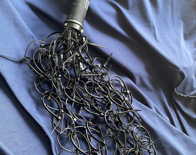 Cable Tie Flogger, Vegan Friendly