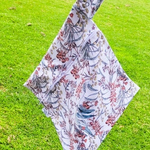 Fleurs indigènes personnalisées Sac de natation et humide imperméable à l’eau | Séparez les vêtements mouillés et secs | Cours de natation, vêtements sales, école pour enfants,