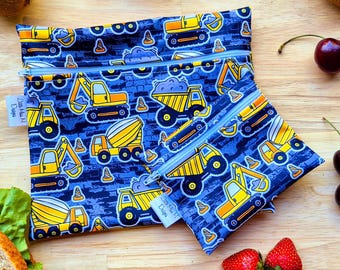 Herbruikbare voedselzak als alternatief voor plastic en siliconen | Broodje zonder afval Afwasbaar voedselzakje Snackzakjes constructie