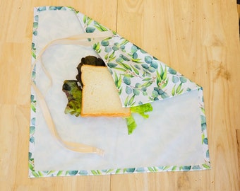 Reusable food wraps | vegan sandwich wraps | washable reusable zero waste food wraps | eco friendly pink bright Two Gum