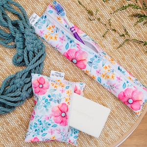 Travel Soap waterproof bag | travelling essential pouch zerowaste reusable  case with Toothbrush holder Summertime