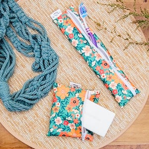 Travel Soap waterproof bag | travelling essential pouch zerowaste reusable  case with Toothbrush holder Spring has sprung