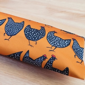 Custom Filled Door draft Stopper | Filled with sand Door Snake | Washable & Waterproof Cover draught Stopper | Custom breeze blocker Chicken image 8