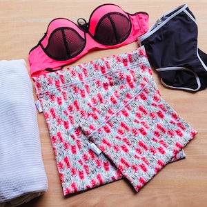 Bottlebrush étanche Swim & Wet Bag | Séparez les vêtements humides et secs | Cours de natation, vêtements sales, école pour enfants, gymnase, sac de plage