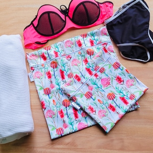 Personnalisez le sac de natation et humide imperméable Cream Natives | Séparez les vêtements mouillés et secs | Cours de natation, vêtements sales, école pour enfants, salle de sport,