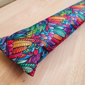 Custom Filled Door draft Stopper | Filled with sand Door Snake | Washable & Waterproof Cover draught Stopper | Custom breeze blocker Birdy