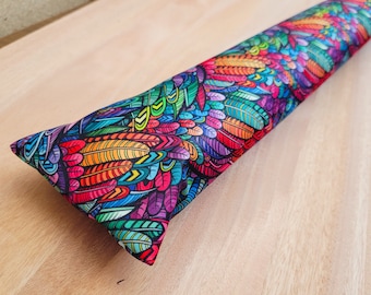 Custom Filled Door draft Stopper | Filled with sand Door Snake | Washable & Waterproof Cover draught Stopper | Custom breeze blocker Birdy