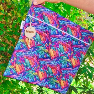 sac de natation et humide étanche Birdy personnalisé | Séparez les vêtements mouillés et secs | Cours de natation, vêtements sales, école pour enfants, salle de sport, sac de plage