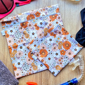 Sac de natation imperméable personnalisé | Séparez les vêtements humides et secs | Cours de natation, vêtements sales, école pour enfants, salle de sport, plage Britney