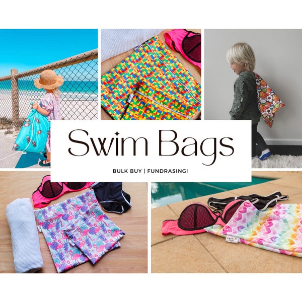 Bulk Swim & Wet Dry Bag for School Mother's Day stalls gifts, Fundraising products, wholesale, Christmas stalls School Fund Raising Gifts