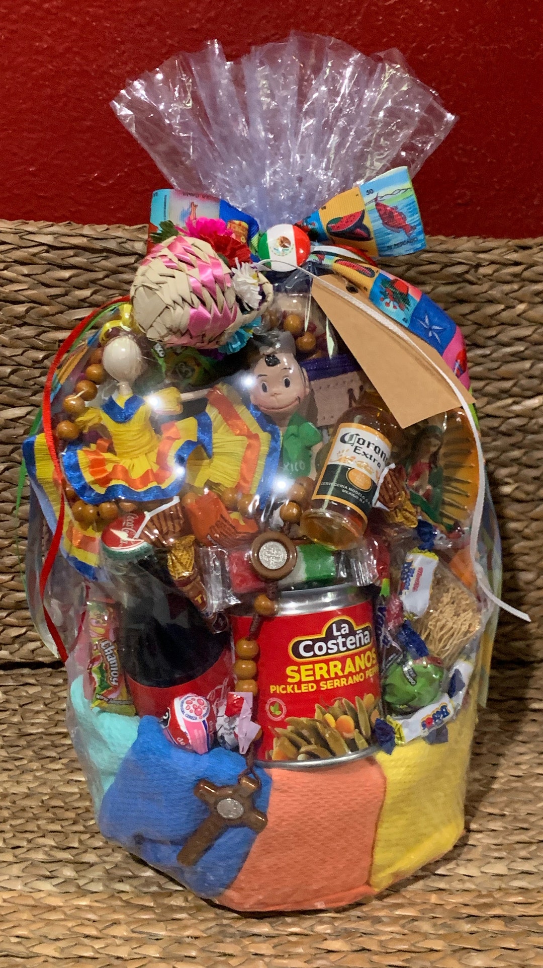 Mexican Candy Gift Basket Cantinflas Candy Gifts Dolls - Etsy