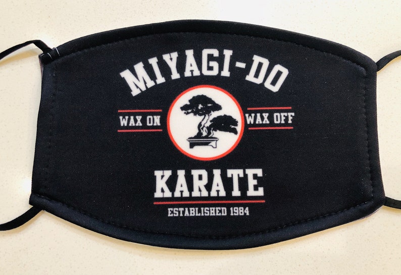 Miyagi Do Karate Face Mask Karate Kid Cobra Kai Etsy