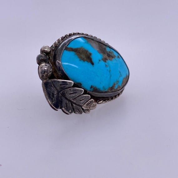 925 Sterling Silver Oval Shape Ring - image 1