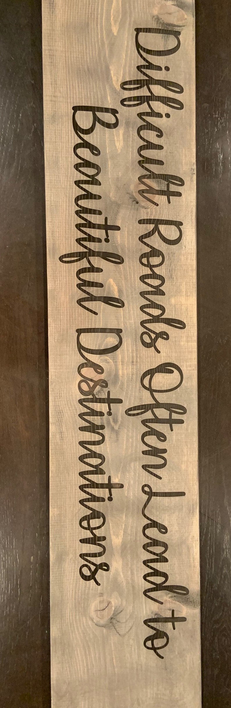 Custom Wood Plank Wall Art Etsy