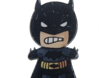 Metall Emaille Anstecker Brosche Batman-Logo Bat Mann Superheld
