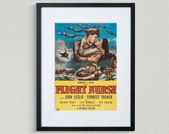 Vintage Movie Poster - I Died a Thousand Times - Jack Palance