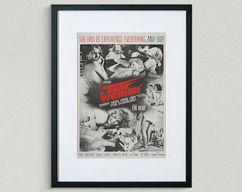 Vintage Movie Poster - That Woman - Eva Renzi - Paul Hubschmid -  Movie Print