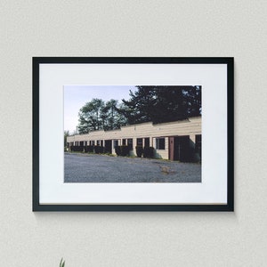 Americana Fine Art Prints - Vintage Photography - Anchor Motel - Tacoma - Washington - Framed Art Prints