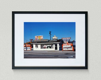 Americana Fine Art Prints - Vintage Photography - Sombrero Taco Shop - San Diego - California - Framed Art Prints