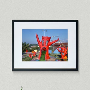 Americana Fine Art Prints - Vintage Photography - Sir Goony Mini Golf - Six - Enchanted Forest - Chattanooga - Tennessee - Framed Art Prints