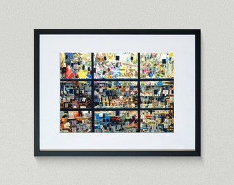 Americana Fine Art Prints - Vintage Photography -   Boardwalk Store Gifts - Wildwood - New Jersey - Framed Art Prints