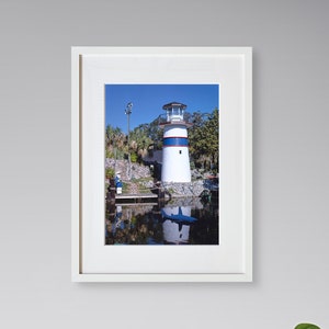 Americana Fine Art Prints - Vintage Photography - Cap&#39;n Cain Golf - Lighthouse - Myrtle Beach - South Carolina - Framed Art Prints