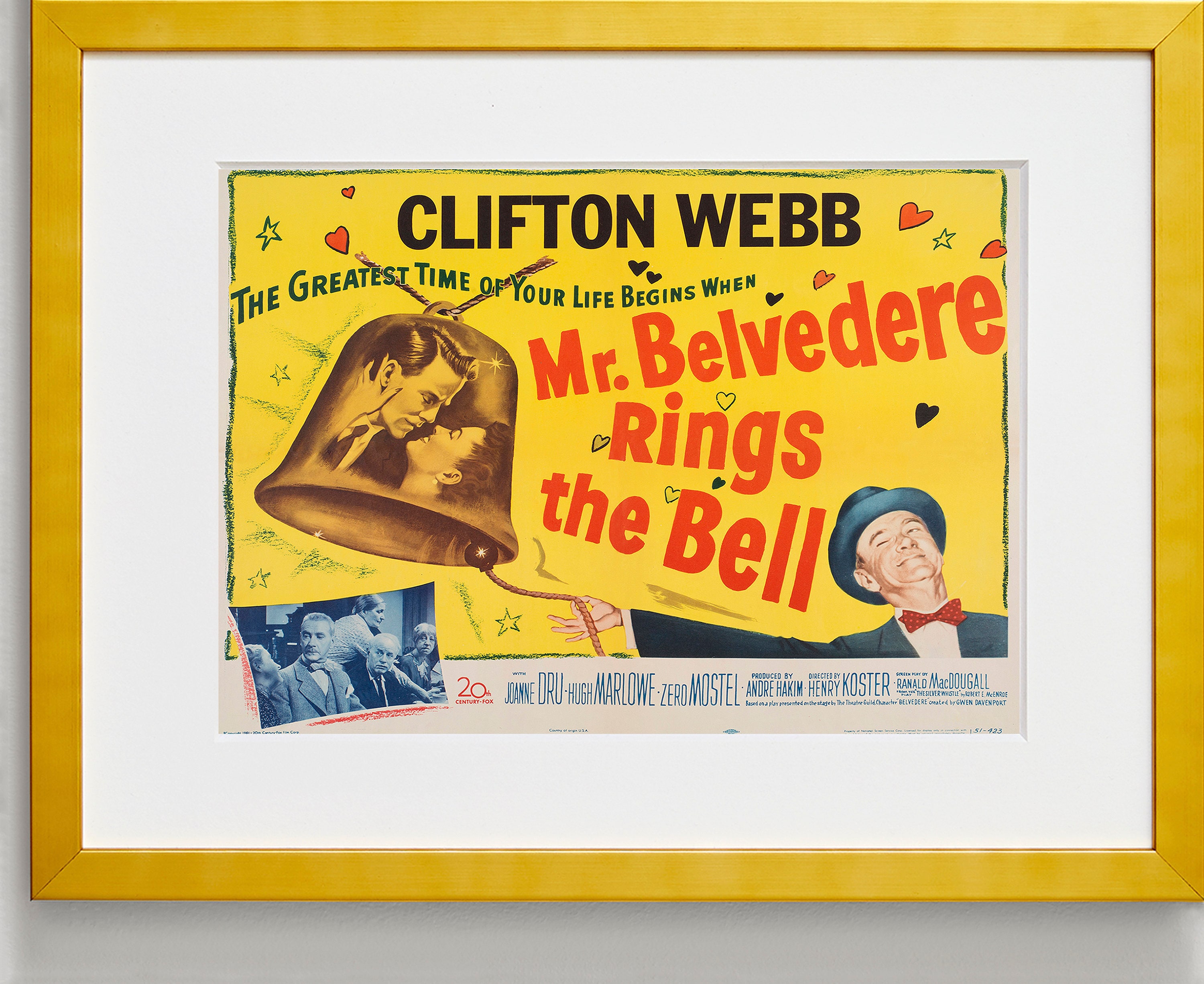 Hugh Marlowe, Vintage Actor by Esoterica Art Agency, image size:3000x2453