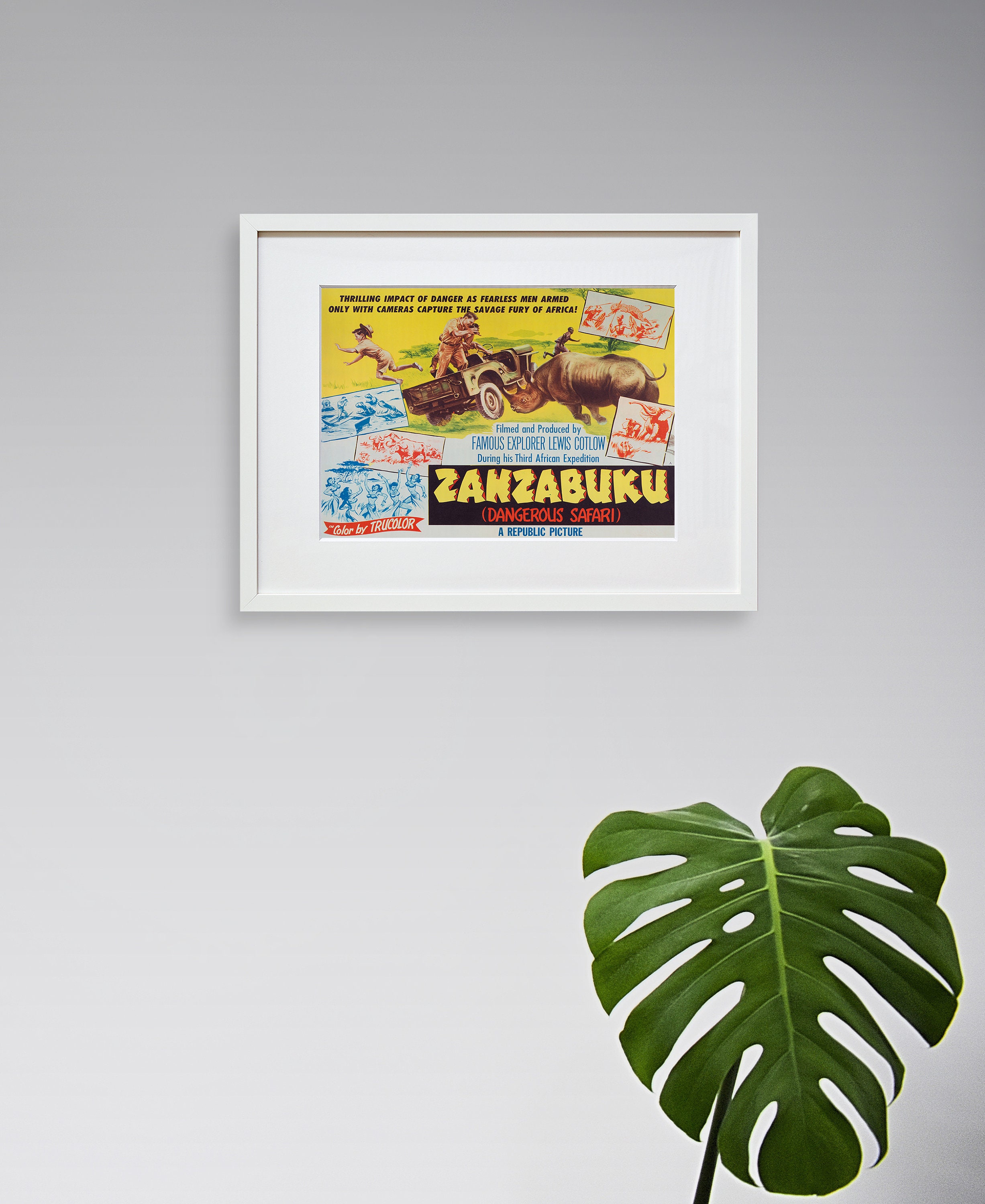 Vintage Movie Poster - Zanzabuku - Michael Carr Hartley - Ronald