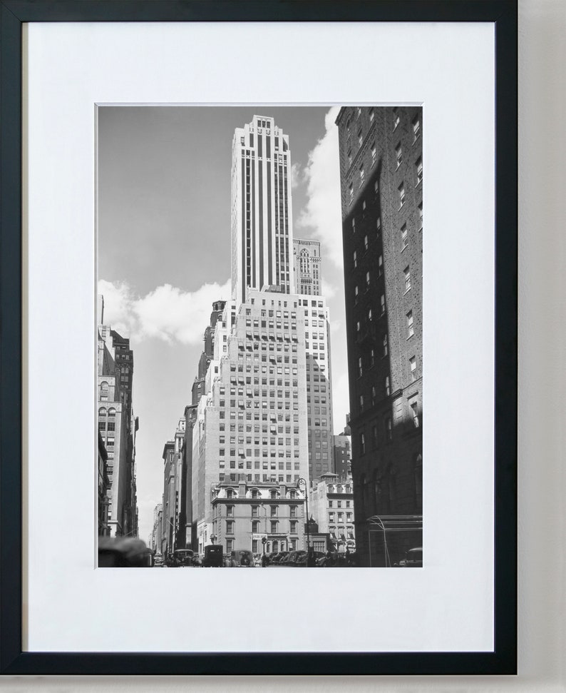 Madison Avenue in Manhattan New York City Print Vintage - Etsy