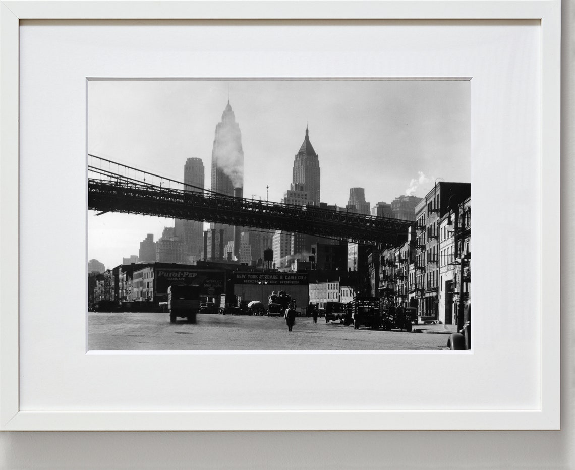 New York Fine Art Prints Vintage Photos View of Watefront Etsy