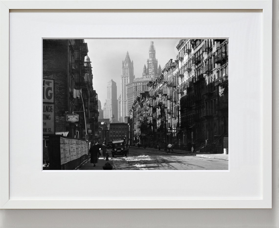 New York City Print - Vintage Black and White - NYC Print - NYC Poster ...