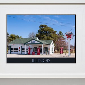 Illinois Travel Print - Nature Poster - Travel Poster - Framed Travel Print