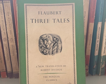 Flaubert Three Tale | Three Tales | Three Tales by Flaubert | Penguin Classic | Penguin Book | Vintage | Book | Vintage Book | Vintage Peng