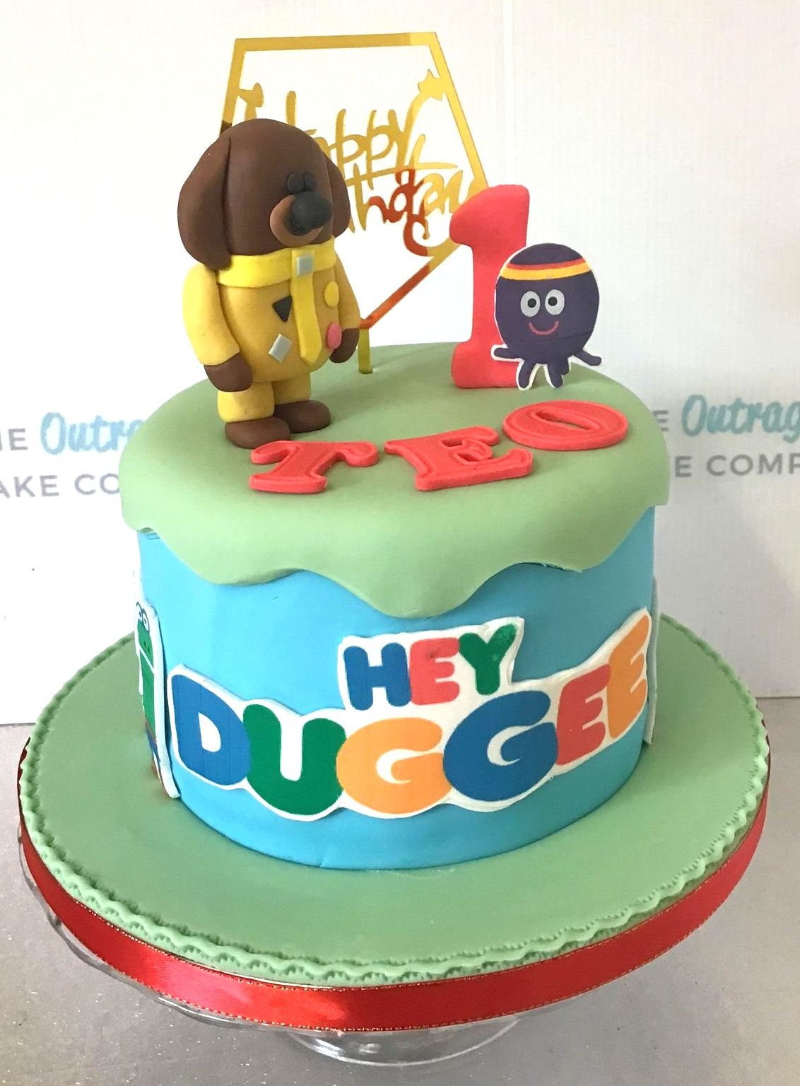 Hey Duggee Cake Topper | Edible Icing Sheet Round Or Costco Cake Size - View #3