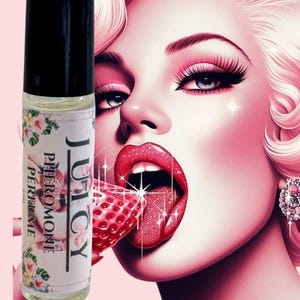 JUICY Pheromone Perfume Oil-reiki charged-crystal infused-attract love