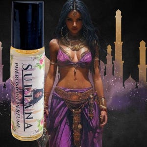SULTANA Pheromone Perfume Oil-reiki charged-crystal infused-attract love