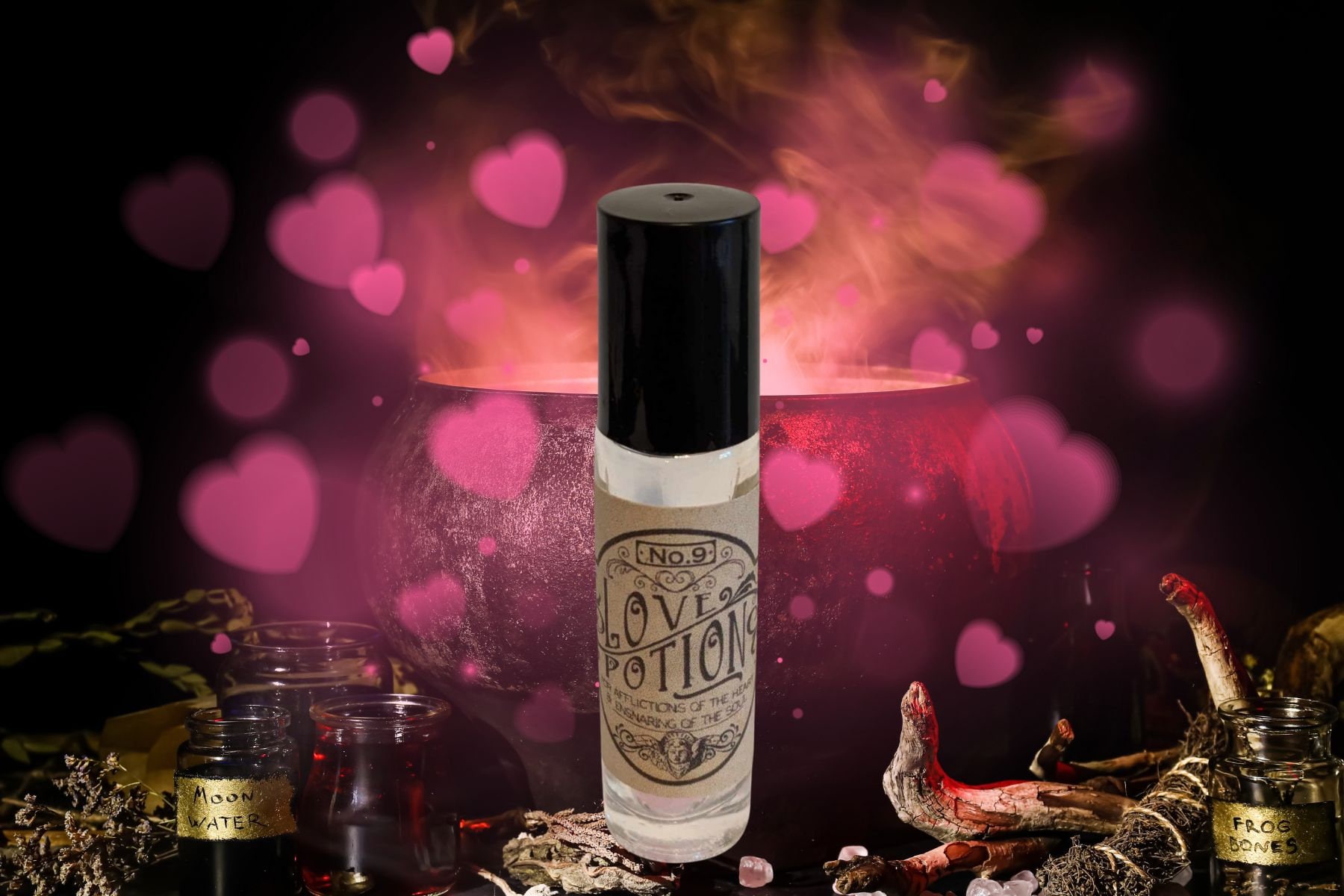 Love Potion #9 Pheromone Perfume Oil-reiki Charged-crystal Infused